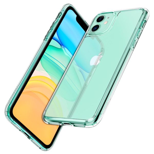 iPhone 11 Quartz Hybrid Case by Spigen Crystal Clear 076CS27187 - Image 12