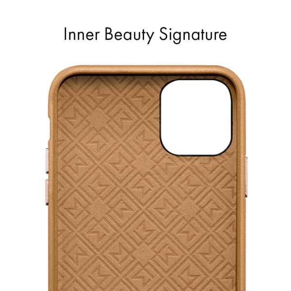 iPhone 11 Pro Max Case La Manon câlin Camel Brown (Leather Case) 075CS27067 - Image 2