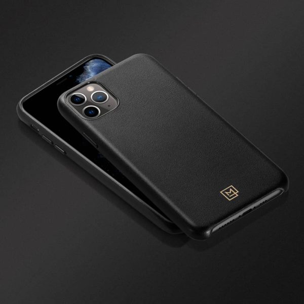 id_iphone11_pro_lama_h4voR iPhone 11 Pro Case La Manon câlin Chic Black (Leather Case) 077CS27116 - Image 4