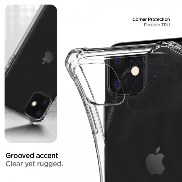 iPhone 11 Rugged Crystal Transparent Case by Spigen ACS00062 - Image 4