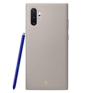 Galaxy Note 10 Plus Leather Case Taupe - Basic Leather Collection by CYRILL - 627CS27363