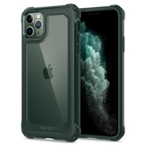 iphone 11 pro gauntlet spigen super tough case hunter green