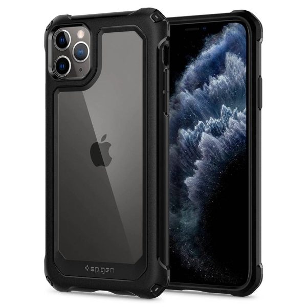 title_ip11_pro_max_gauntlet_blk_01 gauntlet iphone 11 pro max spigen carbon black