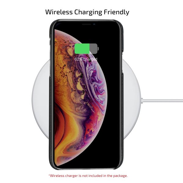 iPhone XS Aramid MagEZ Case by PITAKA - Black / Grey Plain - Image 3