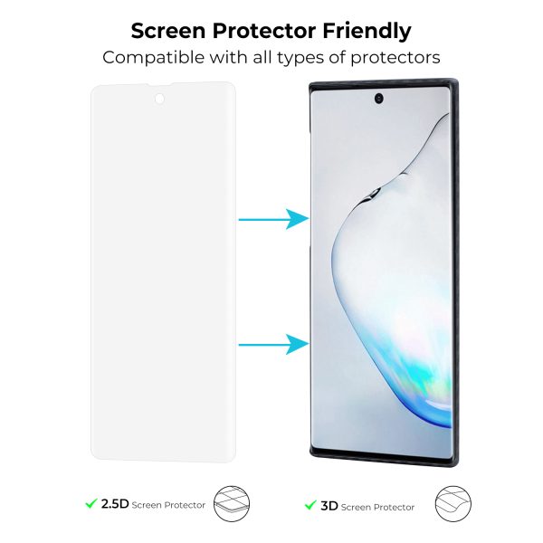 10pro-10 Galaxy Note 10 Plus Aramid MagEZ Case by PITAKA - Black / Grey Twill - Image 9