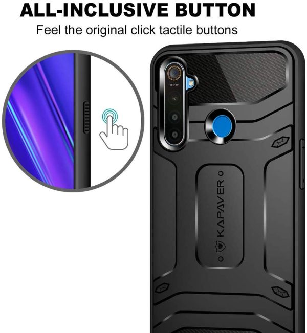 61Ehyy2Dp2L._AC_SL1080_ Realme 5 Pro Rugged Case by KAPAVER - Image 8