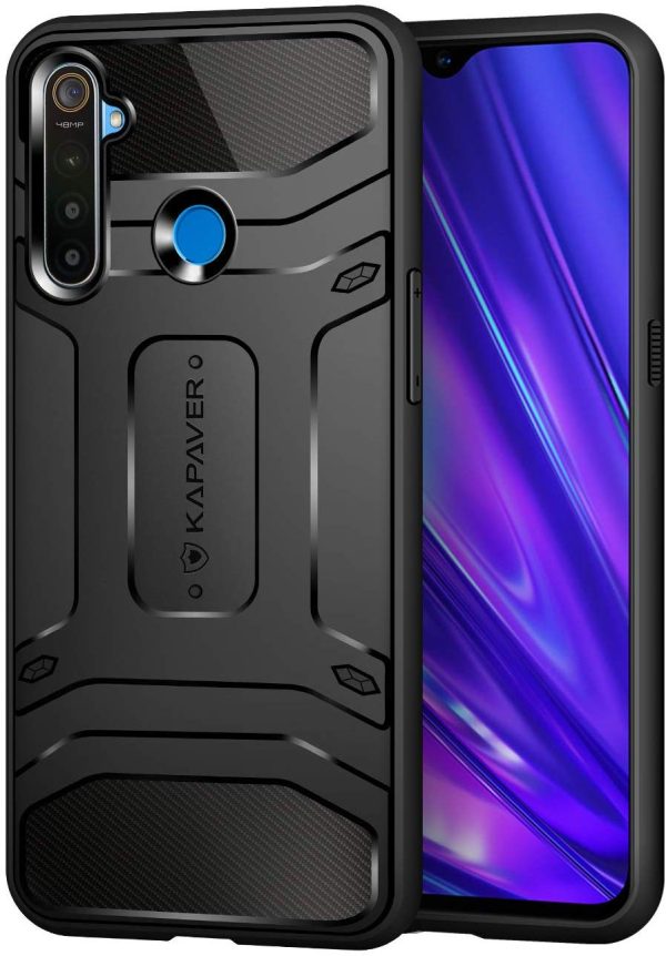 61t-Ows6F5L._AC_SL1440_ Realme 5 Pro Rugged Case by KAPAVER - Image 10