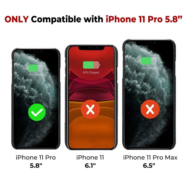 iPhone 11 Pro Aramid MagEZ Case by PITAKA - Black / Grey Twill - Image 3