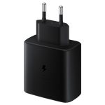 45W Charger Samsung with Power Delivery 3.0 PPS Tech for Samsung S22 Series, S21 Series & Note 20 Series - EU Plug with 1 USB C to USB C Cable - Black - Image 2