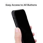 iPhone 11 Aramid Fiber Air Ultra Thin Case by PITAKA - Black / Grey Twill - Image 8