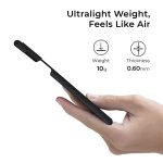 iPhone 11 Aramid Fiber Air Ultra Thin Case by PITAKA - Black / Grey Twill - Image 6