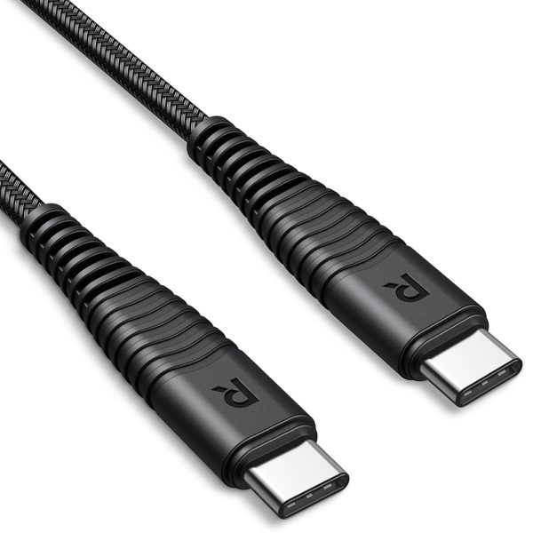 Type C to Type C Cable by RavPower for Fast Wired Charging - 3 Feet - 1 meter - Black - RP-CB047 - Image 7