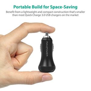 Turbo Car Charger 2 Port 40W Fast Charging by Ravpower - RP-VC007 - Image 2