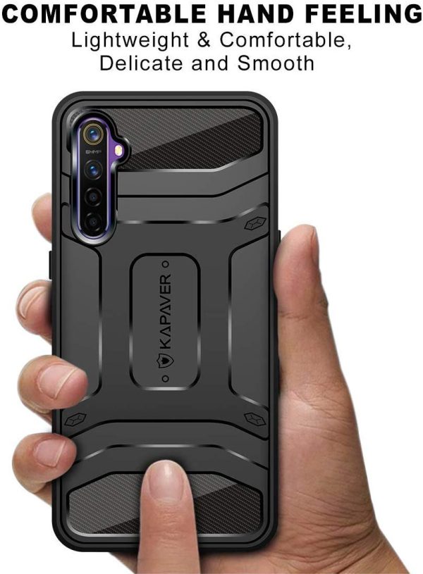 Realme XT Rugged Case by KAPAVER - Black - Image 6