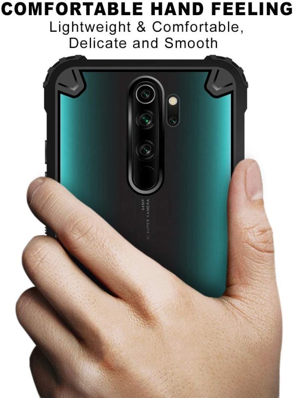 Redmi Note 8 Pro Impulse Hybrid Case by KAPAVER - Black - Image 3