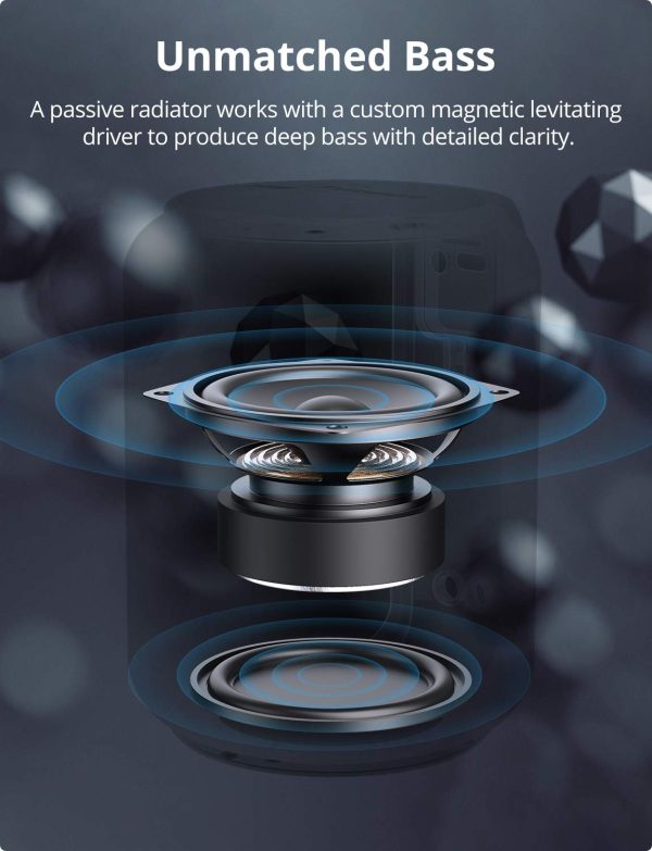 Tronsmart Element T6 Mini Bluetooth Wireless Speaker - Black - BB - Image 7