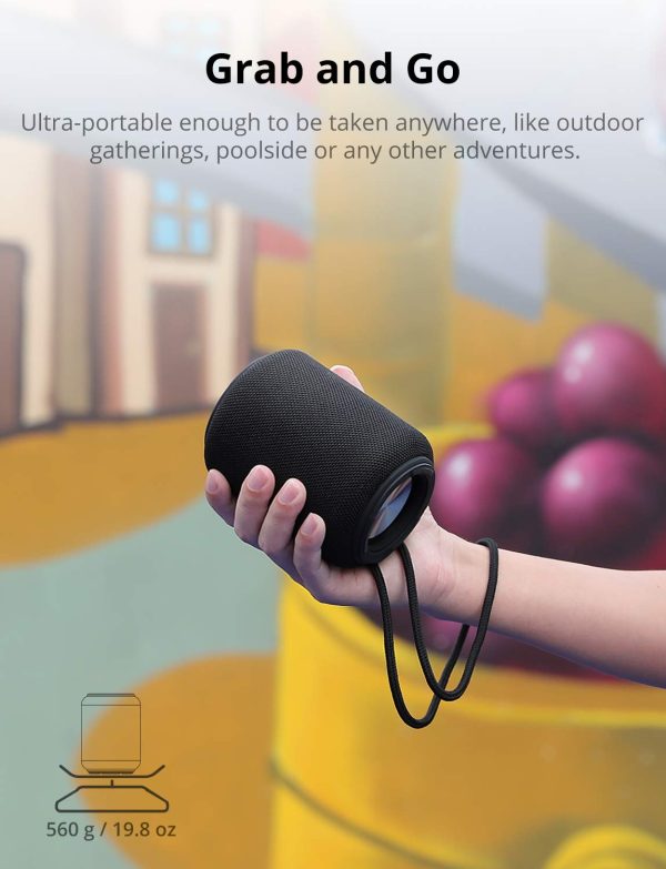 Tronsmart Element T6 Mini Bluetooth Wireless Speaker - Black - BB - Image 6