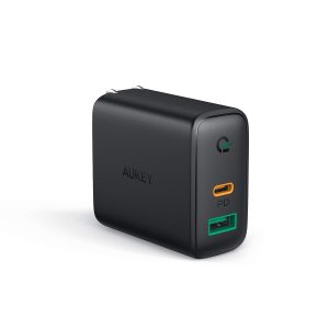 30w power delivery charger with dynamic detect by aukey -pa-d1