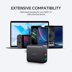 AUKEY USB C Charger 30W, PD Charger with Power Delivery 3.0 & Dynamic Detect - PA-D1 - Image 4