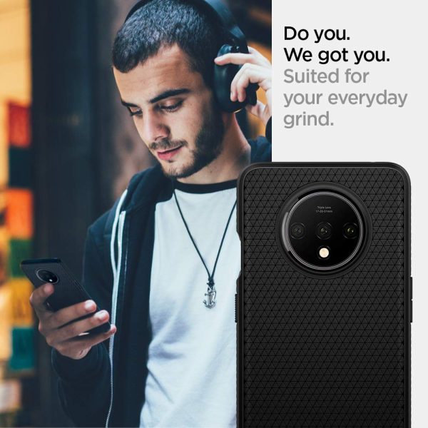 61ucFMGQ5nL._SL1000_ OnePlus 7T Liquid Air Matte Black by Spigen - ACS00317 - Image 4