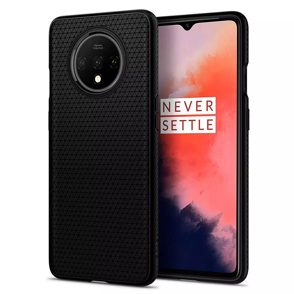 OnePlus 7T Liquid Air Matte Black by Spigen - ACS00317