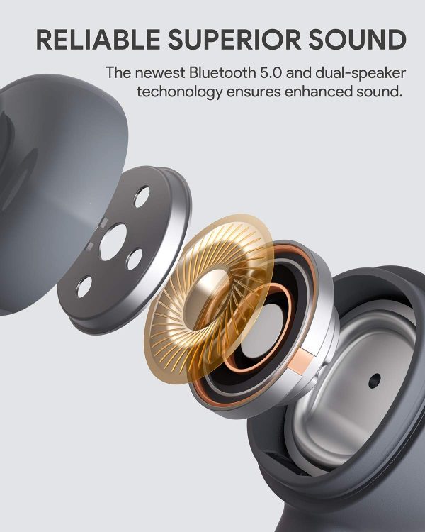 AUKEY Neckband Earphones Key Series Wireless Earbuds Bluetooth 5.0 aptX - EP-B33 - Image 7