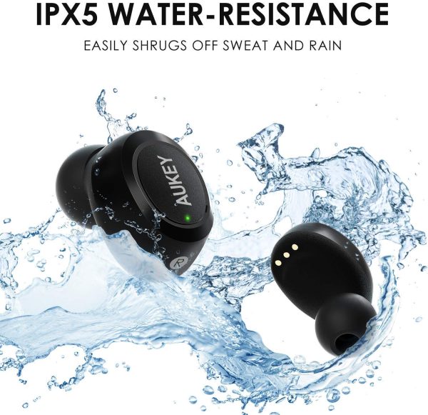 AUKEY True Wireless Earbuds with BT 5.0 & HIFI Sound - EP-T16S - Black - Image 4