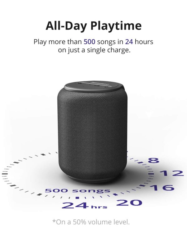 Tronsmart Element T6 Mini Bluetooth Wireless Speaker - Black - BB - Image 9