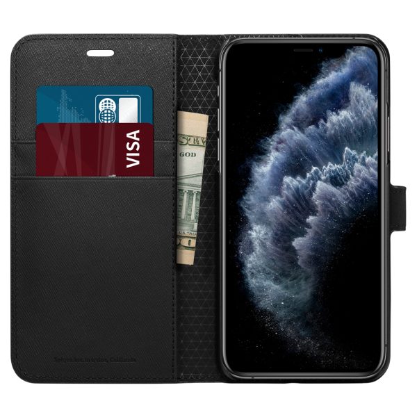 detail_ipxi_pro_max_wallet_s_03 flip case iphone 11 pro max black color