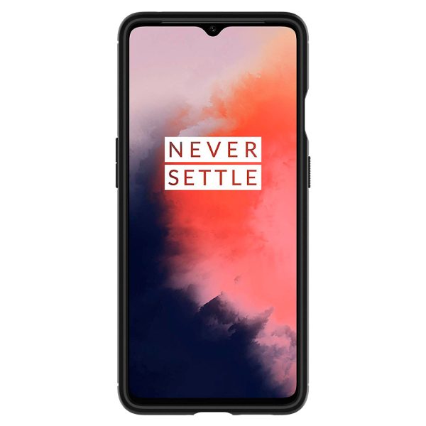 OnePlus 7T Rugged Armor Matte Black by Spigen - ACS00316 - Image 3