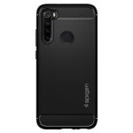 Redmi Note 8 Rugged Armor Case by Spigen Matte Black ACS00271 - Image 3