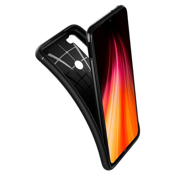 detail_xiaomi_redmi_note8_ra_03 Redmi Note 8 Rugged Armor Case by Spigen Matte Black ACS00271 - Image 4