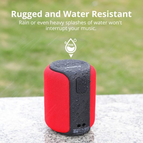 Tronsmart Element T6 Mini Bluetooth Wireless Speaker - Red - Image 2