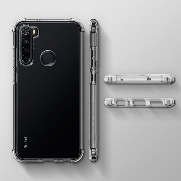 Redmi Note 8 Crystal Shell Case by Spigen Crystal Clear ACS00439 - Image 8