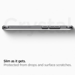 Redmi Note 8 Pro Crystal Shell Case by Spigen Crystal Clear ACS00438 - Image 3