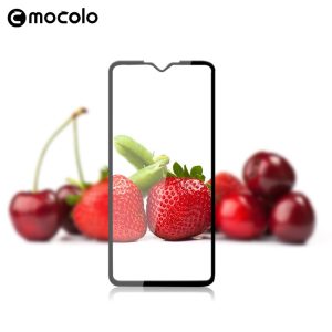 Redmi Note 8 Pro Glass Protector Full Glue Edge to Edge Tempered - Black - Image 2