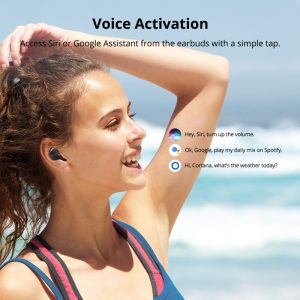 Tronsmart Encore Spunky Beat True Wireless Earphones with Qualcomm aptX Support - Black - Image 7