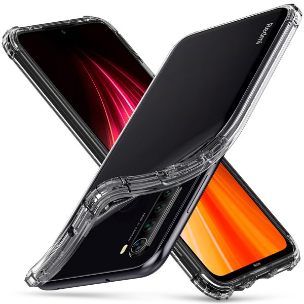 Redmi Note 8 Crystal Shell Case by Spigen Crystal Clear ACS00439 - Image 2