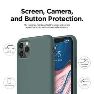 iPhone 11 Pro Max Liquid Silicon Case by X Fitted - Pine Green - Image 4