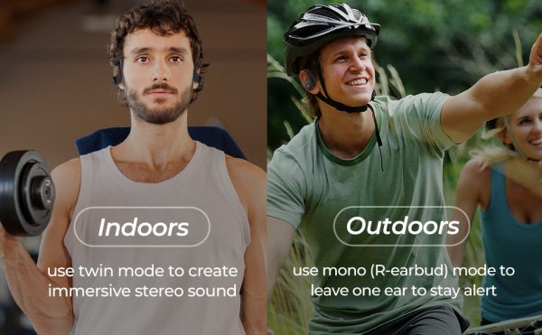 MPOW Flame Pro aptX, Bass+, 32H Playtime, ENC with 4 Mics - Black - Image 3