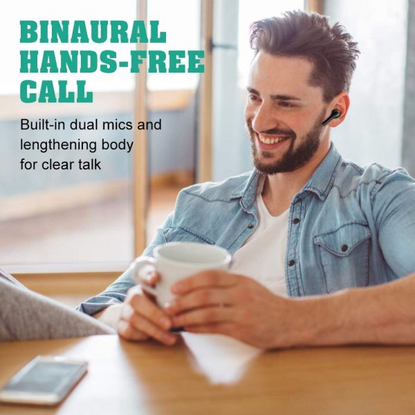 T5 True Wireless Earphones by QCY - Black - Image 4