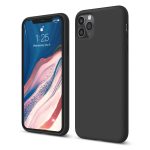 iPhone 11 Pro Max Liquid Silicon Case by X Fitted - Black