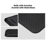 Fast Wireless Charging Pad Air Essential by PITAKA 7.5W /10W / 5W - Obsidian Black - Image 3