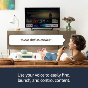 Amazon Fire Stick 4K Fire TV Stick 4K streaming device with Alexa built in, Ultra HD, Dolby Vision, includes the Alexa Voice Remote - Image 5