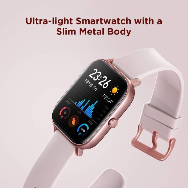 Amazfit GTS Fitness Smart Watch - 14 Day battery - Grey - Image 4