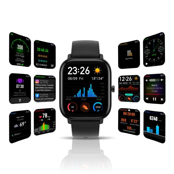 Amazfit GTS Fitness Smart Watch - 14 Day battery - Black - Image 5