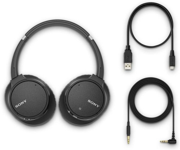 Sony Wireless Noise Cancelling Headphones with Mic for phone-call - Black - WH-CH700N - Image 6