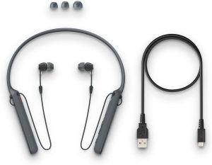Sony Wireless Behind-Neck in Ear Headphone Black - WI-C400 - Image 4