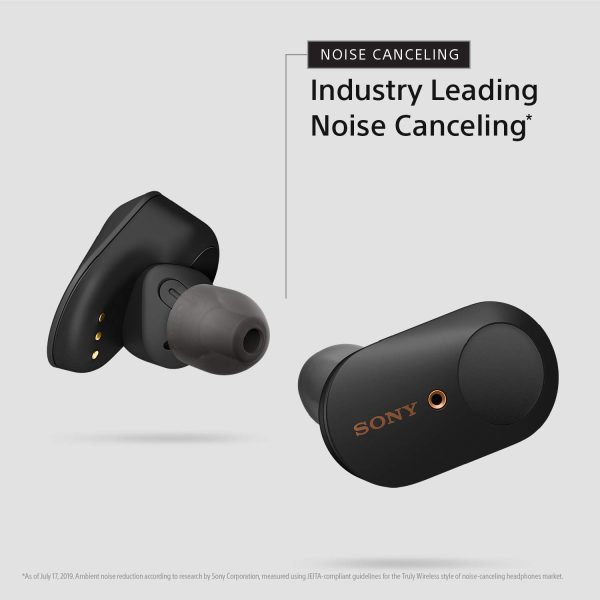 61+ro2CKOfL._SL1500_ Sony WF-1000XM3 Industry Leading Noise Canceling Truly Wireless Earbuds - Silver - Image 3