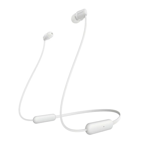 Sony Wi-C200 Wireless in Ear Neckband Style Earphones - White - Image 5